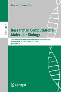 Produktbild: Research in Computational Molecular Biology