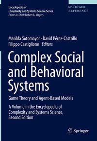 Produktbild: Complex Social and Behavioral Systems
