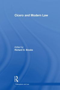 Bild vom Artikel Cicero and Modern Law vom Autor 