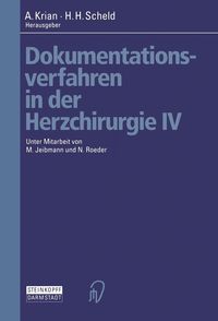 Produktbild: Dokumentationsverfahren in der Herzchirurgie IV