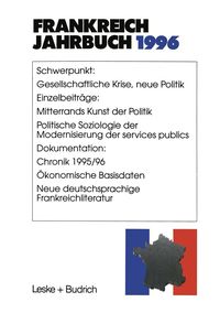 Produktbild: Frankreich-Jahrbuch 1996