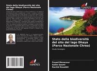 Produktbild: Stato della biodiversit&agrave; del sito del lago Dhaya (Parco Nazionale Chrea)