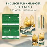 Produktbild: Englisch f&uuml;r Anf&auml;nger Geschenkset - 4 B&uuml;cher (mit Audio-Online) + Eleganz der Natur Schreibset Premium