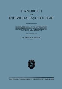 Produktbild: Handbuch der Individualpsychologie