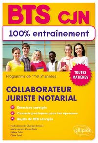 Produktbild: BTS Collaborateur juriste notarial