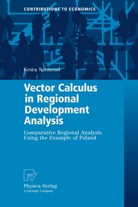 Produktbild: Vector Calculus in Regional Development Analysis