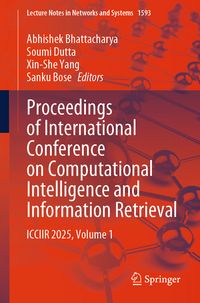 Produktbild: Proceedings of International Conference on Computational Intelligence and Information Retrieval