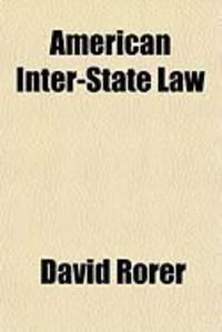 Produktbild: American Inter-State Law
