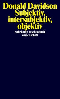 Produktbild: Subjektiv, intersubjektiv, objektiv