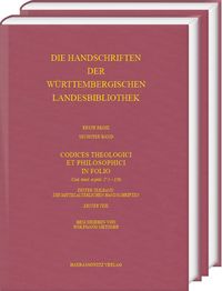 Produktbild: Die Handschriften der W&uuml;rttembergischen Landesbibliothek Stuttgart / Codices Theologici in Folio