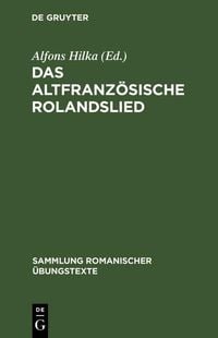 Produktbild: Das altfranz&ouml;sische Rolandslied