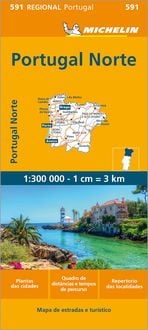 Produktbild: Michelin Portugal Nord 1 : 300 000