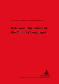 Produktbild: Botswana: The Future of the Minority Languages