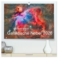 Produktbild: Galaktische Nebel (hochwertiger Premium Wandkalender 2026 DIN A2 quer), Kunstdruck in Hochglanz