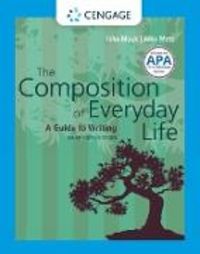 Produktbild: The Composition of Everyday Life, Brief with APA 7e Updates