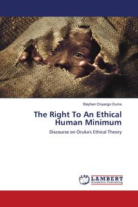 Produktbild: The Right To An Ethical Human Minimum