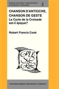 Produktbild: Chanson d'Antioche, chanson de geste