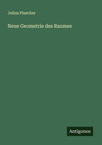 Produktbild: Neue Geometrie des Raumes