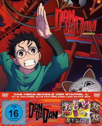 Produktbild: DAN DA DAN - Das Mega-Bundle der Staffel 1 LTD. - Alle Volumes, alle Fan-Beilagen und extra Box [3 DVDs]