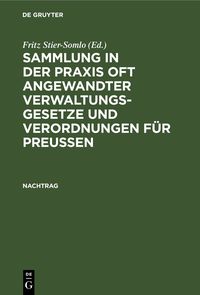 Produktbild: Nachtrag