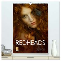 Produktbild: REDHEADS (hochwertiger Premium Wandkalender 2026 DIN A2 hoch), Kunstdruck in Hochglanz