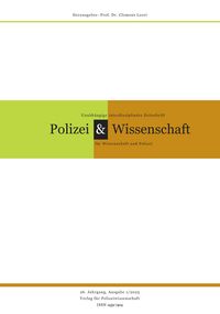 Produktbild: Zeitschrift Polizei & Wissenschaft