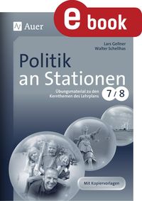 Produktbild: Politik an Stationen Klasse 7 u. 8