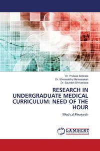 Produktbild: Research in Undergraduate Medical Curriculum: Need Of The Hour