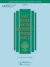 Produktbild: Easy Songs for the Beginning Tenor - Part II - Book/Online Audio