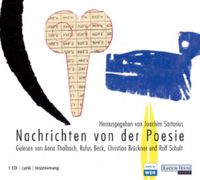 Produktbild: Nachrichten von der Poesie, 1 Audio-CD