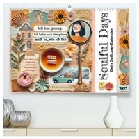 Produktbild: Soulful Days - Dein Selfcare-Kalender (hochwertiger Premium Wandkalender 2027 DIN A2 quer), Kunstdruck in Hochglanz
