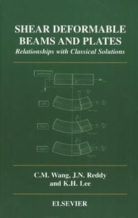 Produktbild: Shear Deformable Beams and Plates