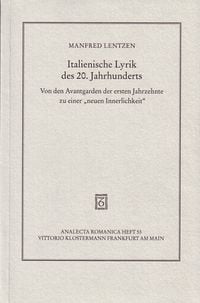 Produktbild: Italienische Lyrik des 20. Jahrhunderts