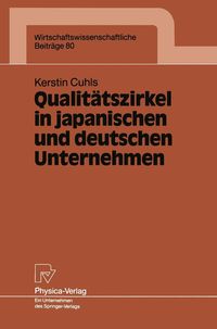 Produktbild: Qualit&auml;tszirkel in japanischen und deutschen Unternehmen