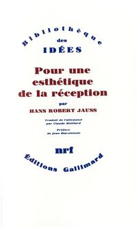 Produktbild: Pour une esth&eacute;tique de la r&eacute;ception