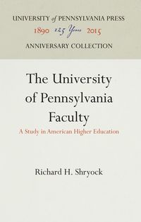 Produktbild: The University of Pennsylvania Faculty