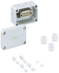 Produktbild: Spelsberg RK 4/05-5x4&sup2; Reihenklemmen-Geh&auml;use 94 x 65 x 57 Polystyrol (EPS) Grau 1 St.