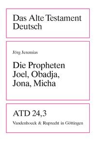 Produktbild: Die Propheten Joel, Obadja, Jona, Micha