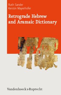 Produktbild: Retrograde Hebrew and Aramaic Dictionary