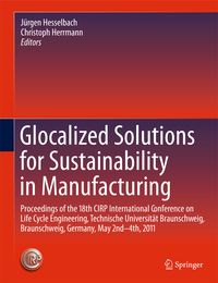 Produktbild: Glocalized Solutions for Sustainability in Manufacturing