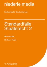 Produktbild: Standardf&auml;lle Staatsrecht 2 - Grundrechte - 2025