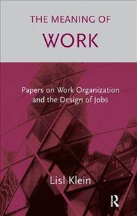 Produktbild: Klein, L: The Meaning of Work