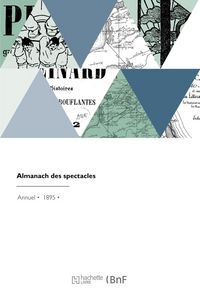 Produktbild: Almanach des spectacles
