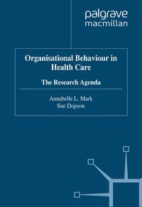 Produktbild: Organisational Behaviour in Health Care