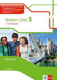 Produktbild: Green Line 3. Ausgabe 2. Fremdsprache. Workbook mit Audios Klasse 8