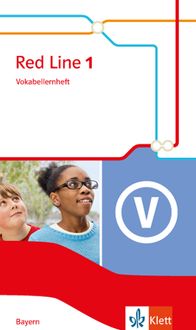 Produktbild: Red Line 1. Vokabellernheft. Klasse 5. Ausgabe f&uuml;r Bayern ab 2017