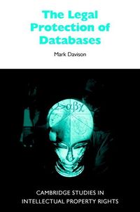 Produktbild: The Legal Protection of Databases