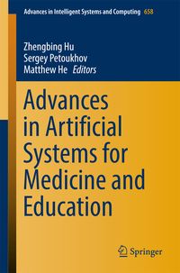 Produktbild: Advances in Artificial Systems for Medicine and Education