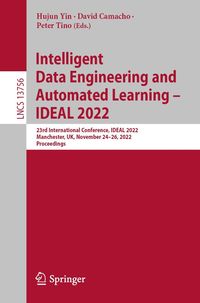 Produktbild: Intelligent Data Engineering and Automated Learning - IDEAL 2022
