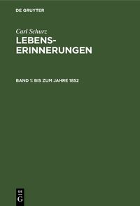 Produktbild: Bis zum Jahre 1852